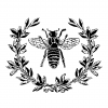 Bee & Laurel Wreath - Artisan Enhancements